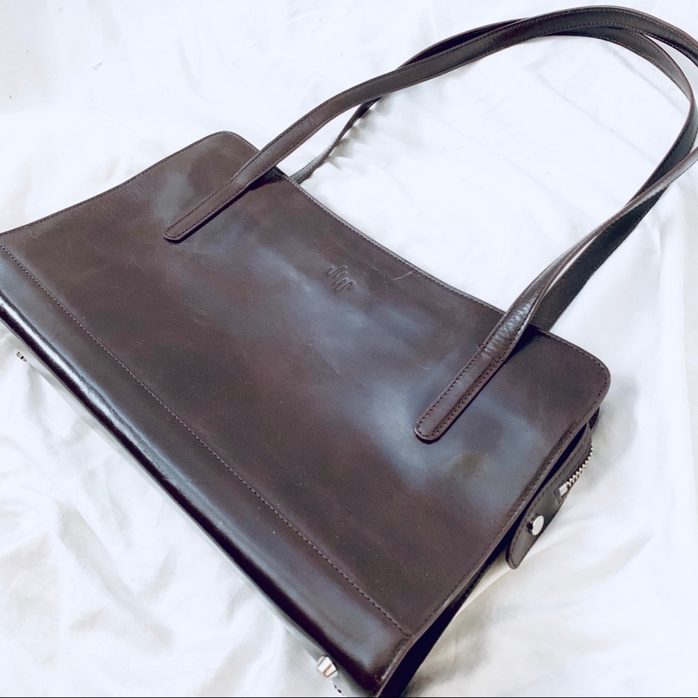✨VINTAGE✨ leather bag - Picture 3 of 8